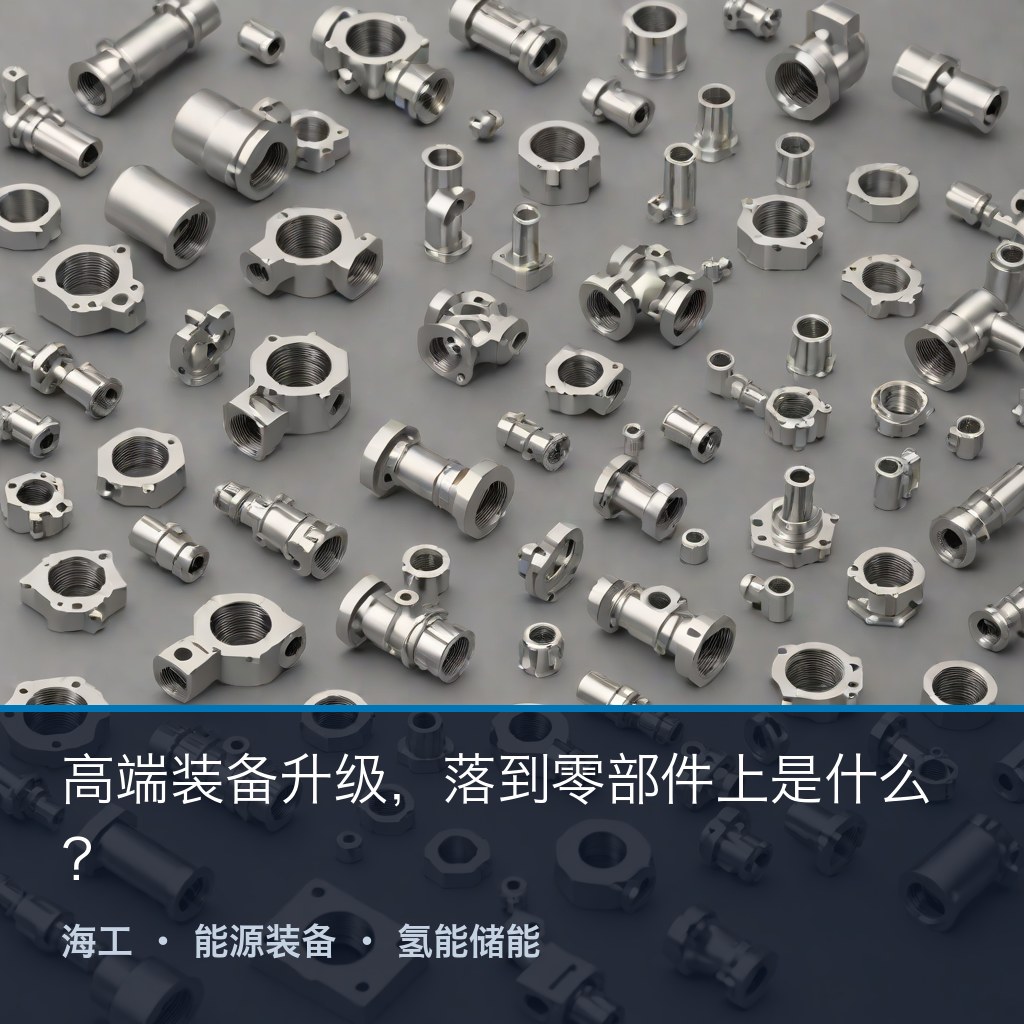 特种合金精密零部件：双相不锈钢泵体阀体、钛合金结构件与CNC精加工件（示意）