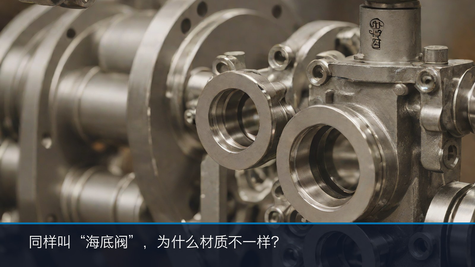 海底阀门阀体与阀内件的双相不锈钢/镍基合金材质方向示意