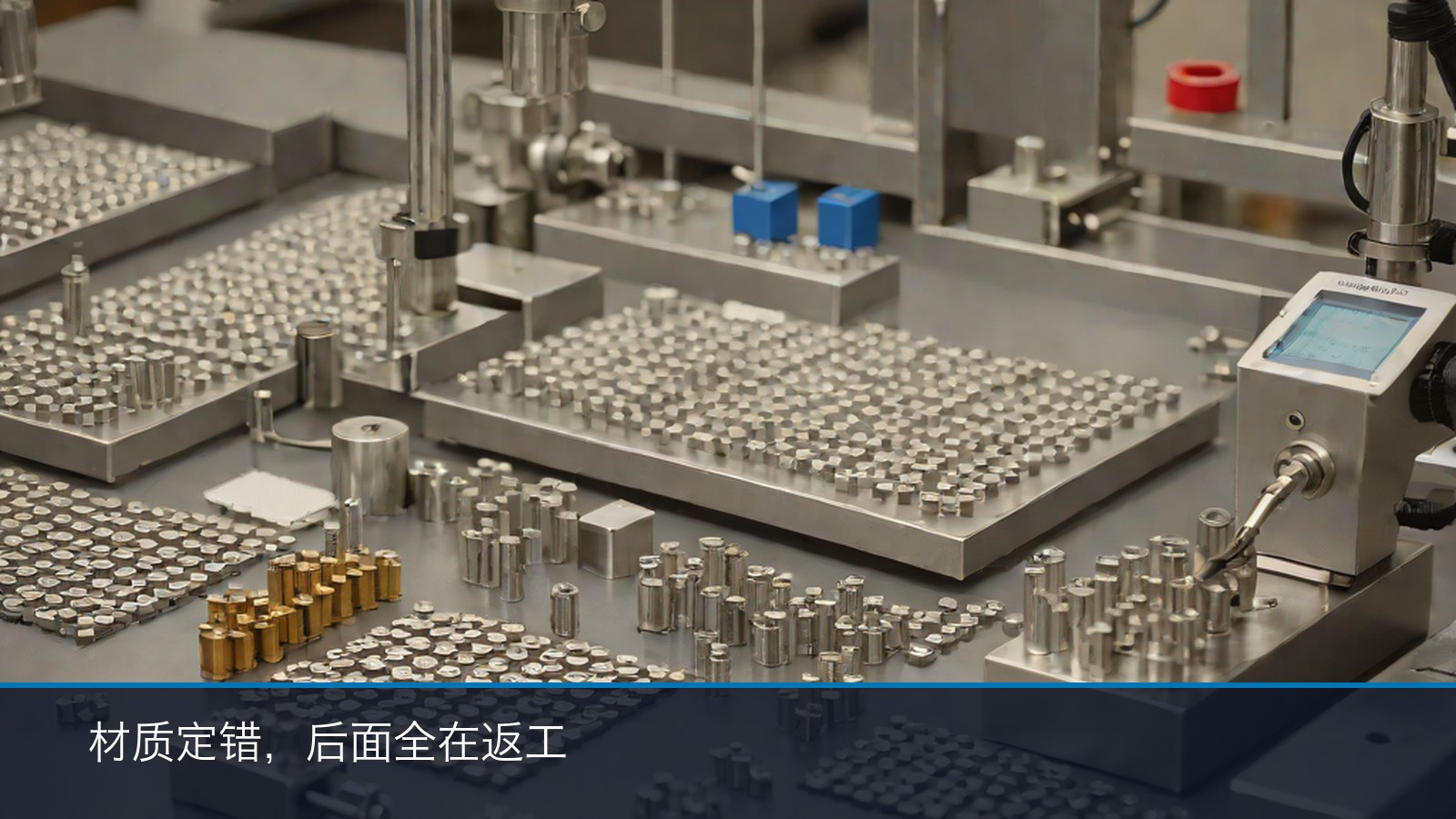 特种合金材料试样光谱复验工位（示意）