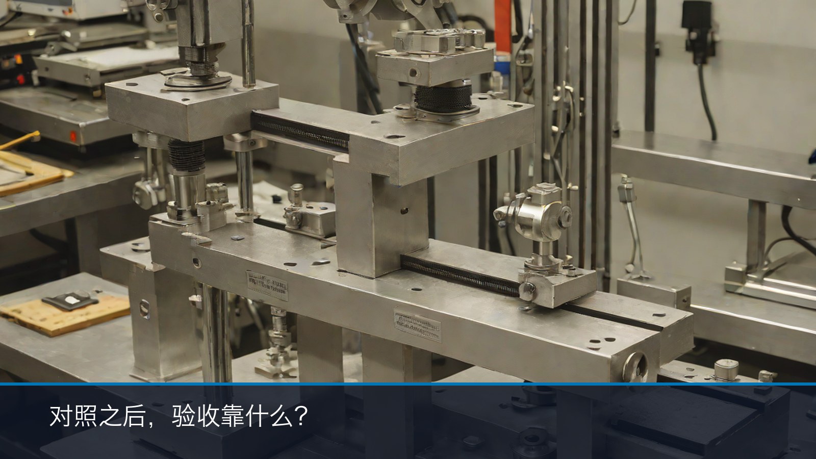 特种合金铸件力学与硬度检测工位局部示意