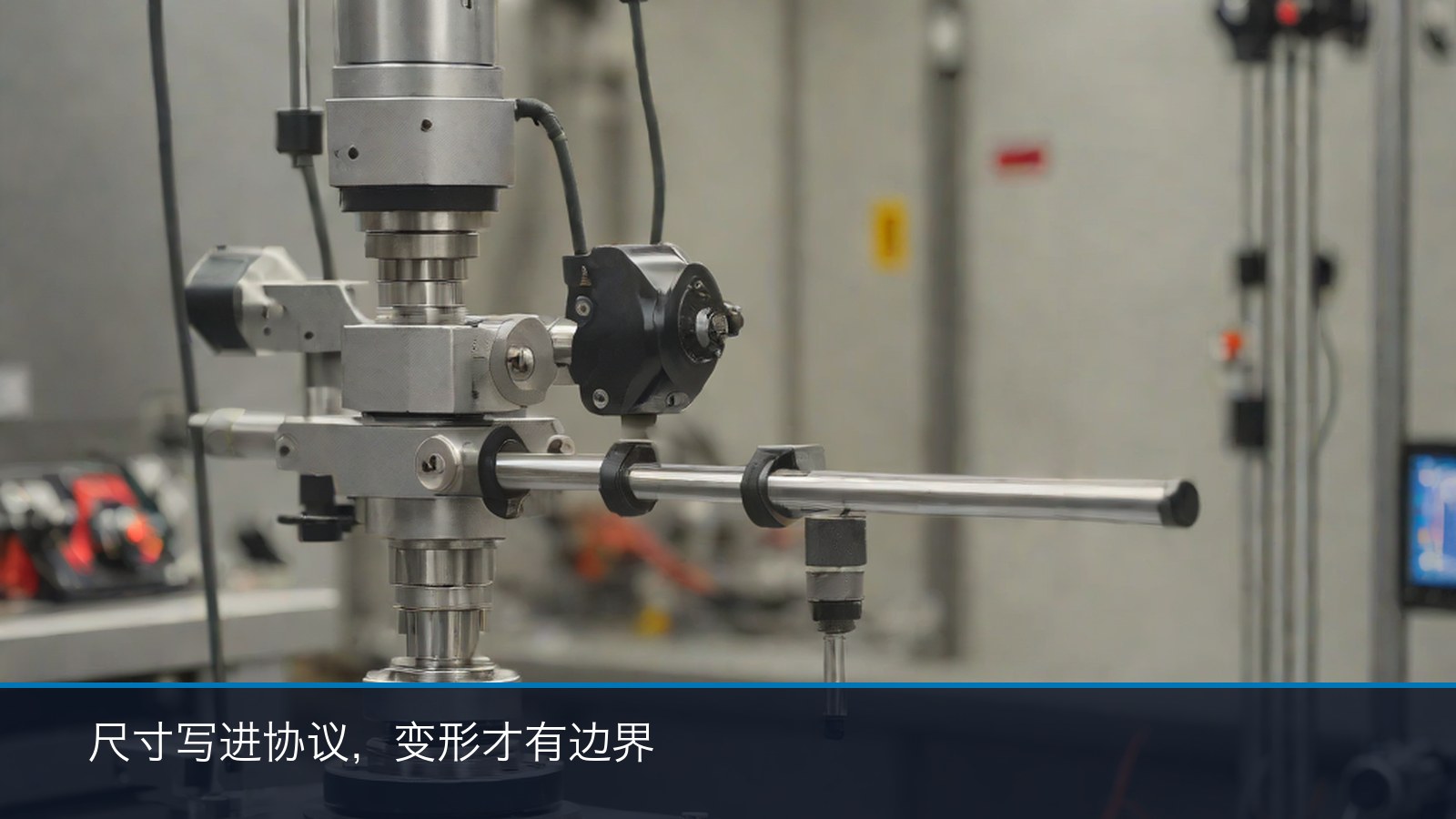 特种合金零件三坐标尺寸复检环节示意